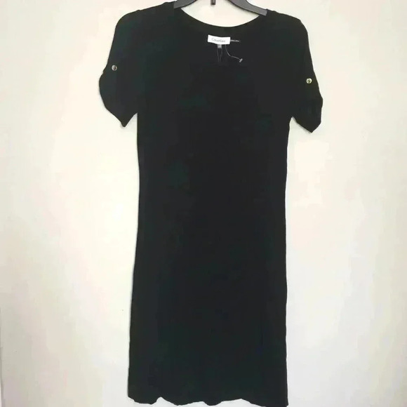 Calvin Klein Black Dress NWT - Picture 1 of 5